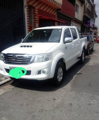 TOYOTA HILUX 3.0 SRV TOP 4X4 CD 16V TURBO INTERCOOLER DIESEL 4P AUTOMÁTICO TOYOTA HILUX 3.0 SRV TOP 4X4 CD 16V TURBO INTERCOOLER DIESEL 4P AUTOMÁTICO